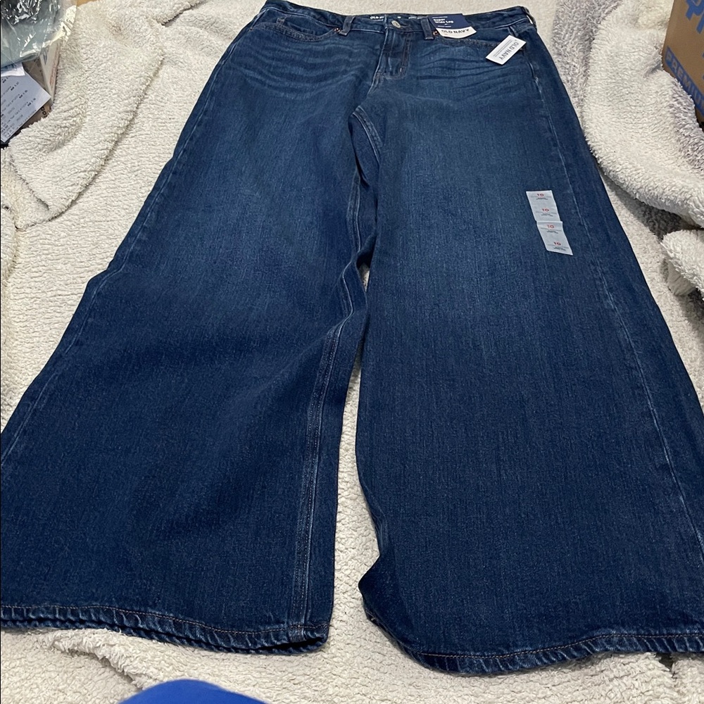 NWT- Old Navy -10. Super Wide Leg - Picture 4 of 10